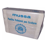 Plastilina Profesional Para Escultor 400 Gramos Color Blanco