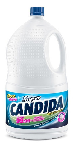 Água Sanitária Super Candida 5l