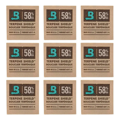 Boveda 58% -1g Kit 9un Controlador De Umidade Ervas Fumo | Parcelamento sem juros