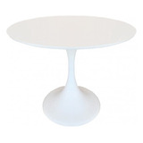 Mesa Tulip Saarinen Comedor  1,50 De Diam Laqueada Gelcoat