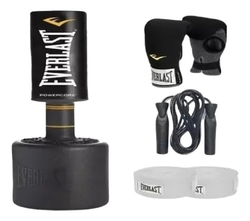 Costal De Box De Piso Con Accesorios Everlast