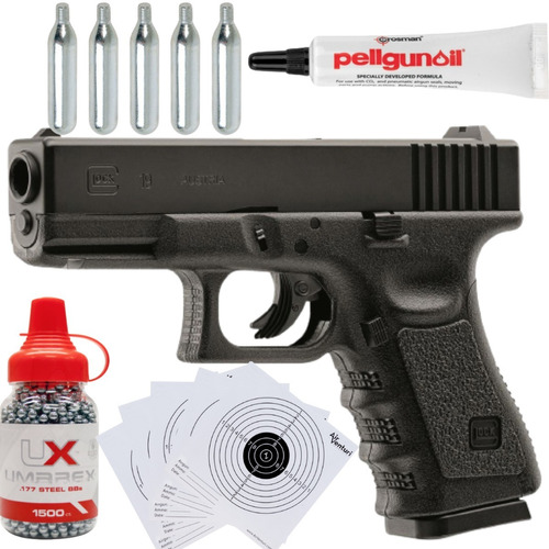 Umarex Glock 19 Gen 3 Airsoft Cal .177 Co2 4.5mm Kit Xchws P