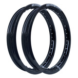 Par Aros Threeheads Largo Rd 135 Ybr Factor Preto Brilho