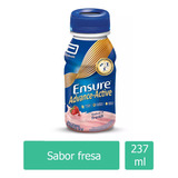 Ensure Advance Fresa Frasco De 237 Ml