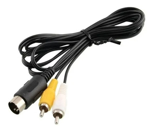 Cable Rca Av Audio Y Video Sega Genesis 2 3 16 Bits