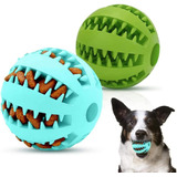 Pelota De Juguete Para Perros 2 Piezas Juguetes Goma Morder