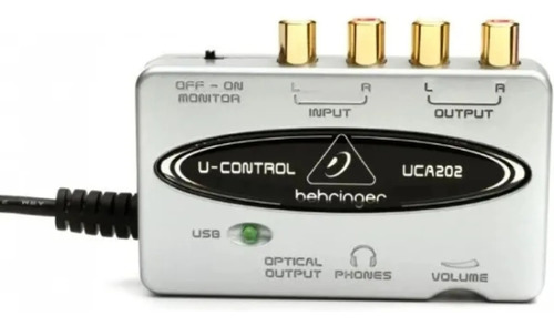 Interfaz De Audio Behringer U-control Uca202 Nueva Envio