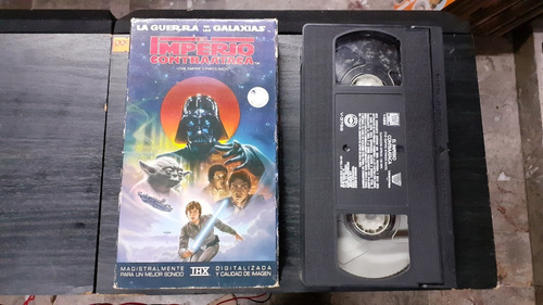 Vhs Star Wars El Imperio Contraataca En Formato Vhs