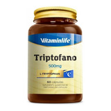 Triptofano 500mg  60 Capsulas - Vitaminlife