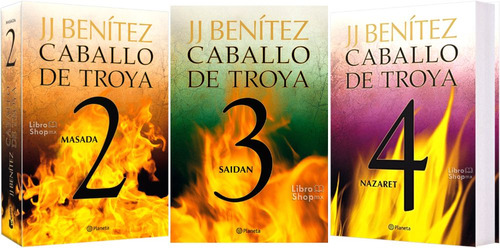 Caballo De Troya 2 Masada + 3 Saidan + 4 Nazaret (3 Libros)