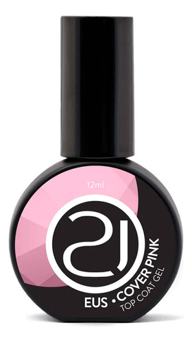 Top Coat Nails 21 Eus Shimmer Pink 12ml