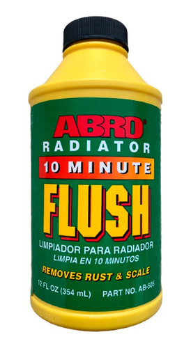 Limpiador De Radiador Flush En 10 Minutos X 325ml Abro