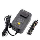 Adaptador Ac/dc Ajustable De 3 V, 4,5 V, 5 V, 6 V, 7,5 V, 9