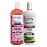 Combo X2 Shampoo Keratina - Rulos Han