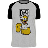 Camiseta Luxo Homer Simpsons Marinheiro Popeye Duff Cerveja