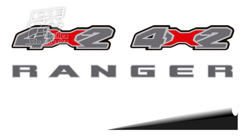 Calco Ford Ranger 2020 Kit Porton + 2 4x2