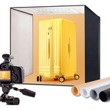 Caja De Luz De E  Fotográfico, 24 X23 X24  65w Kit De ...