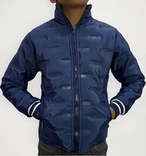 Chamarra Para Niño Color Azul