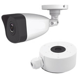 Camara De Videovigilancia Exterior Ip 4mp Caja Montaje Poe