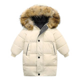 Parka Gaban Para Niños Y Niñas Con Peluche