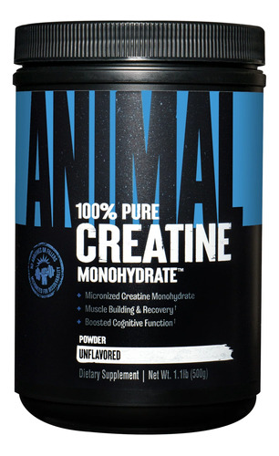 Universal Animal | Creatine Micronized | 500gr | 100 Serving