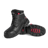 Botas Hiker Prt10062 Piel Vaca Horma Usual Logo Diseño Liso