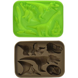 Winco Dinosaur Ice Trays Moldes De Chocolate Y Silicona Pura
