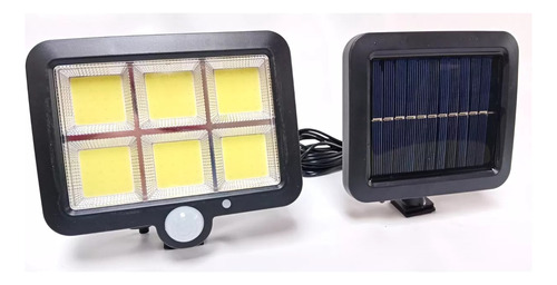 Lámpara Solar Con Sensor Movimiento Impermeable Exterior