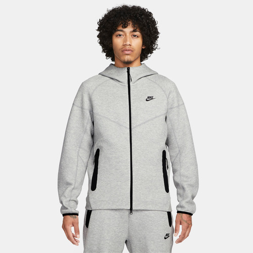 Buzo Nike Sportswear Tech Fleece Windrunner Gris