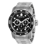 Reloj Cronógrafo Invicta 0069 Pro Diver Ss Para Hombre Con E