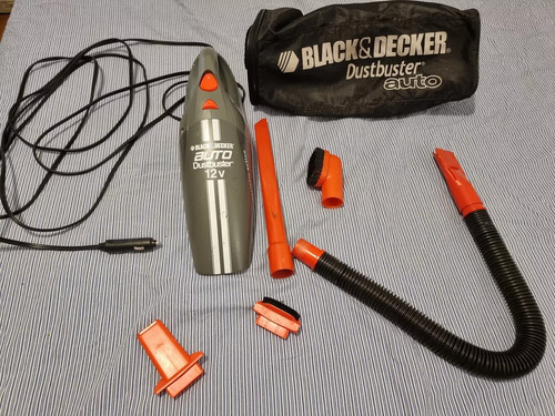 Aspiradora De Mano Black+decker Dustbuster Gris Naranja 12v