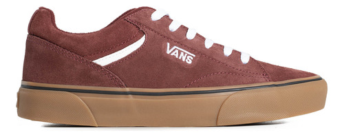 Zapatillas Vans Seldan Hombre Moda Bordó