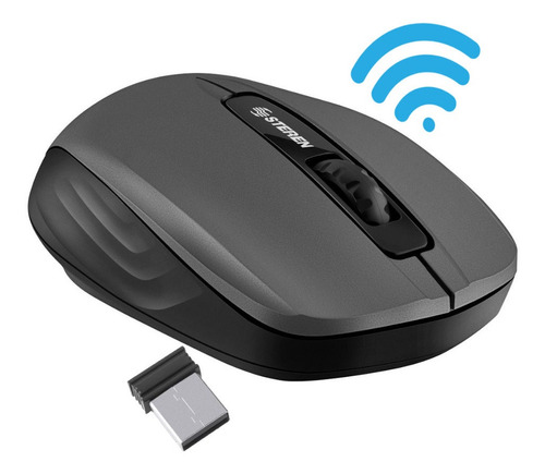 Mouse Inalambrico 2.4 Ghz C Receptor Usb Pc Laptop Ergonomic