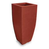 Vaso De Planta Grande Alto Decor Polietileno 90x40 Cerâmica