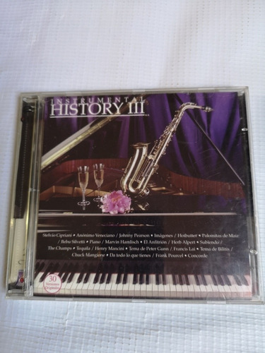 Instrumental History 111 Álbum Doble Discos Compactos Varios