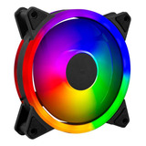 Ventilador Balam Rush Pc Ex30 120mm Argb 1200rpm Hidraulico Led Rgb Negro