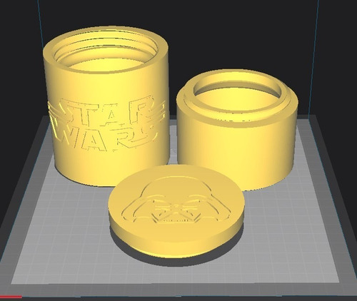 Set Kit Mate Yerbero Star Wars Archivos Stl Impresion 3d