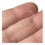 Piercing Nostril Mini Ponto Prata 925