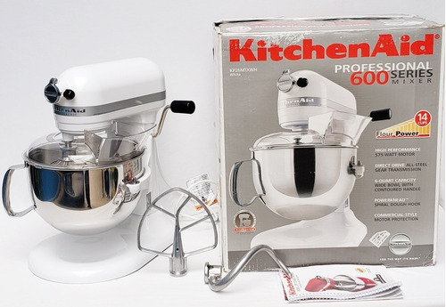 Batidora Kitchenaid Profesional 600 6 Qts 5.7 Litros 575 Wts