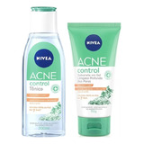 Kit Sabonete Em Gel + Tônico Acne Control Nivea 