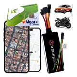 Rastreador Veicular 4g Gps Com Chip E Aplicativo M2m