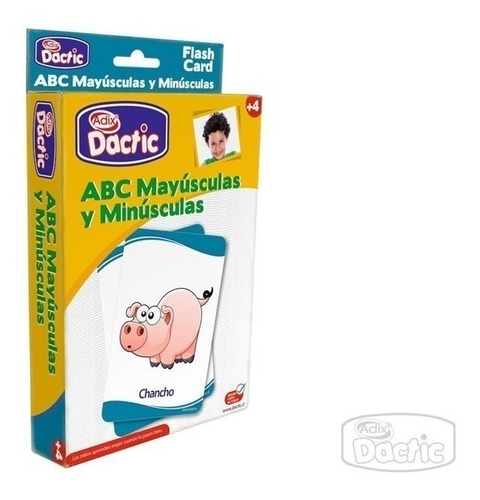 Láminas Abecedario Mayúsculas Y Minúsculas Dactic D207007