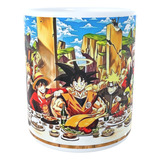 Taza Naruto Goku Luffy Inuyasha Bleach Trigun Berserk Bizarr