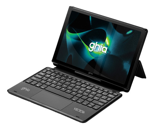 Tablet Ghia Vector Plus A523 Octacore 4gb Ram 64gb Android 13 Con Teclado Color Negro Modelo Gvpnt