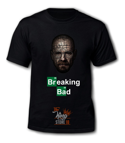 Polera, Breaking Bad, Walter White, Heisenberg, Serie, Xxxxl