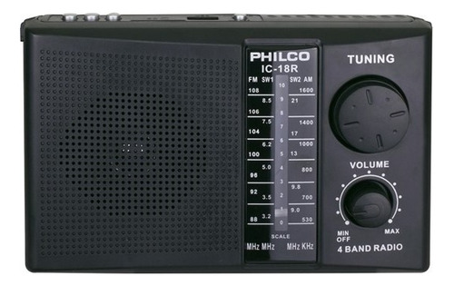 Radio Multibanda Usb/sd Recargable Philco