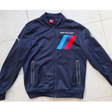 Campera Deportiva Puma Bmw Motorsport Azul Oscuro Talle L