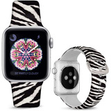 Bandas Florales Compatibles Con Iwatch 38 Mm 42 Mm 40 M...