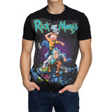 Camiseta Camisa Ricky And Morty Rick Crazy Blusa Animes