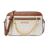  Crossbody Michael Kors Modelo Jet Set Vainilla